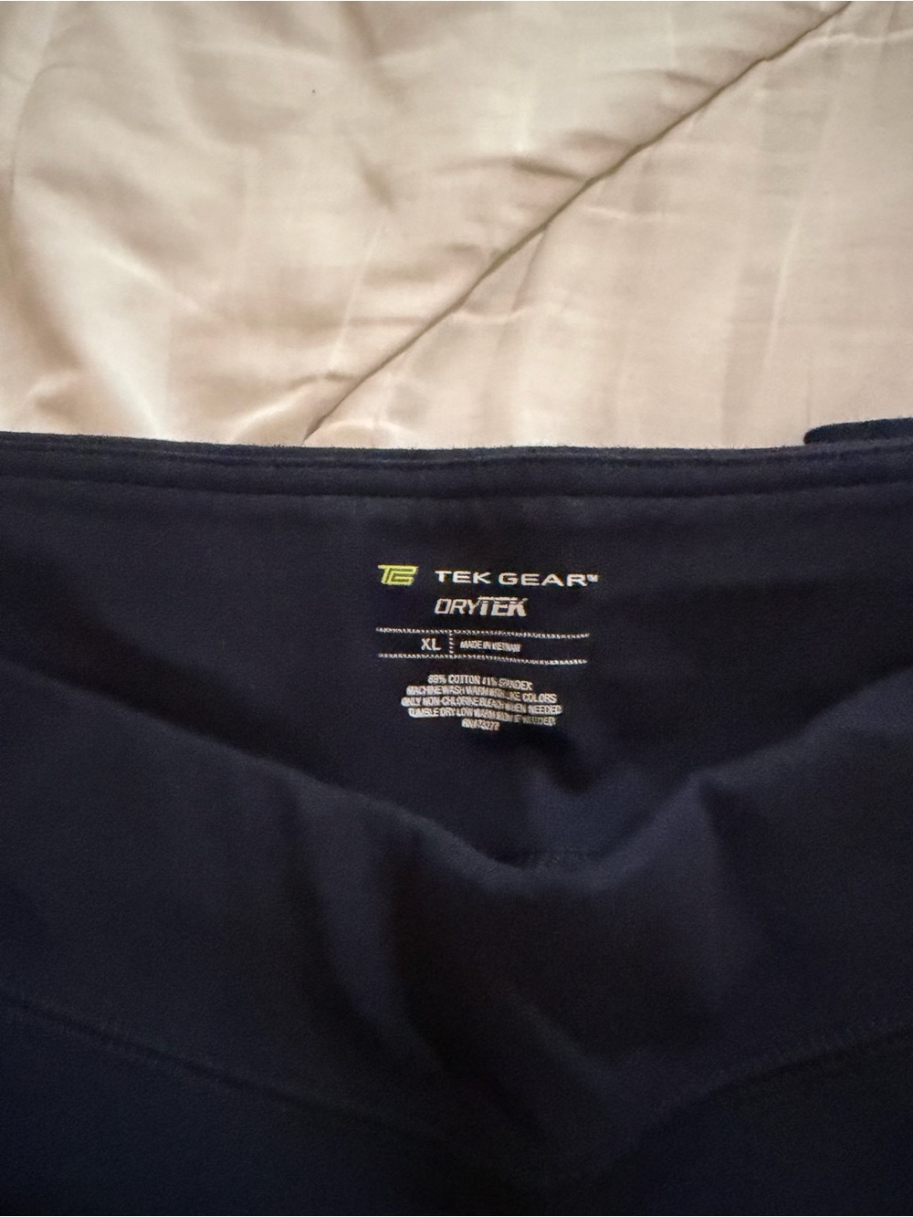 tek gear Navy, Gray & Black Cropped Leggings Trio - Picture 5 of 7